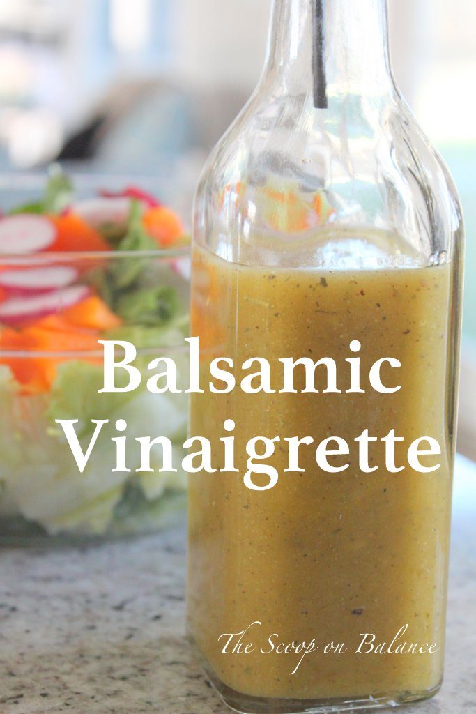 recipe:  balsamic vinaigrette