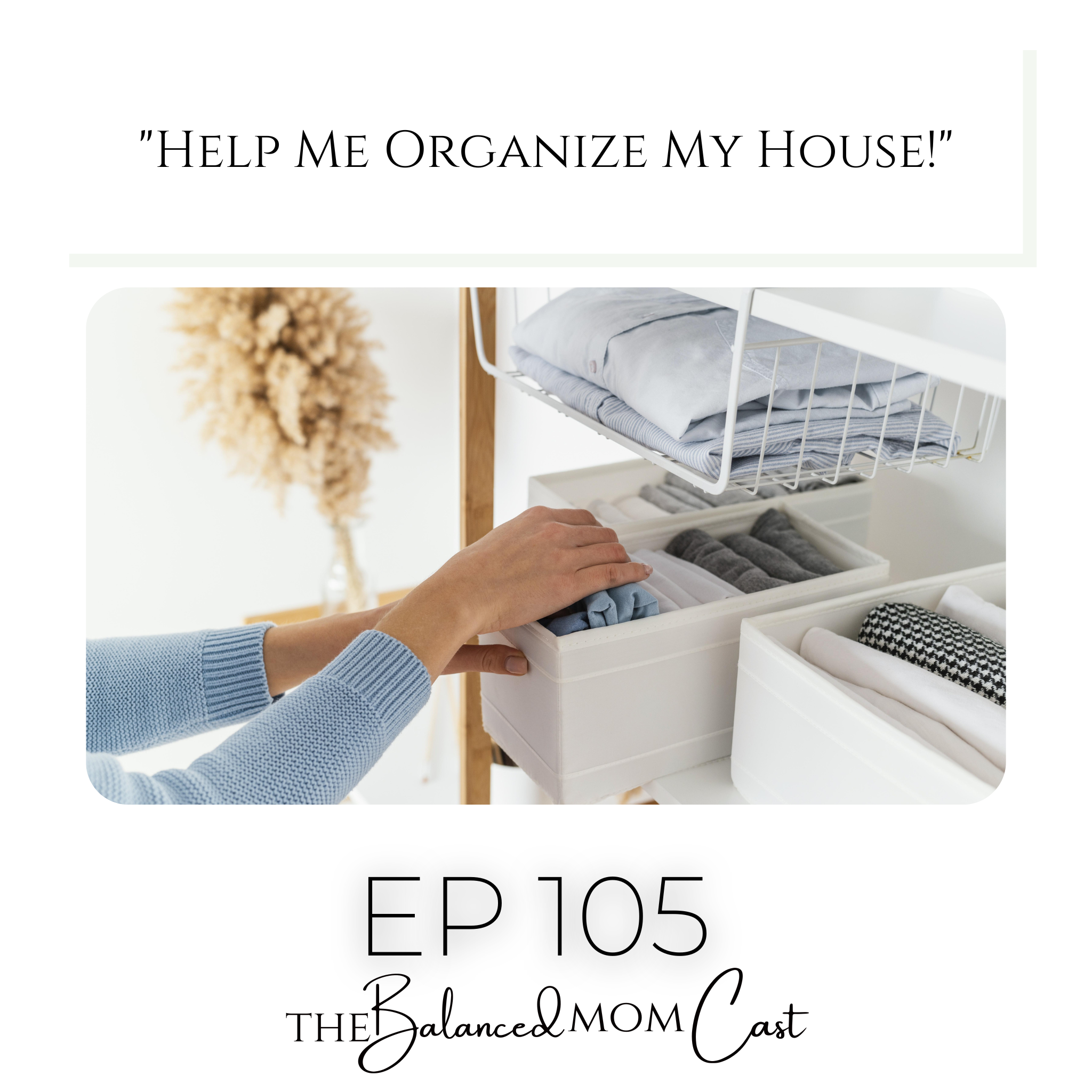 Ep 105: “Help Me Organize My House!”